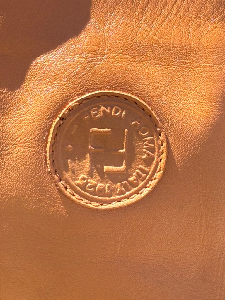 Vintage FENDI Bucket Bag Leather