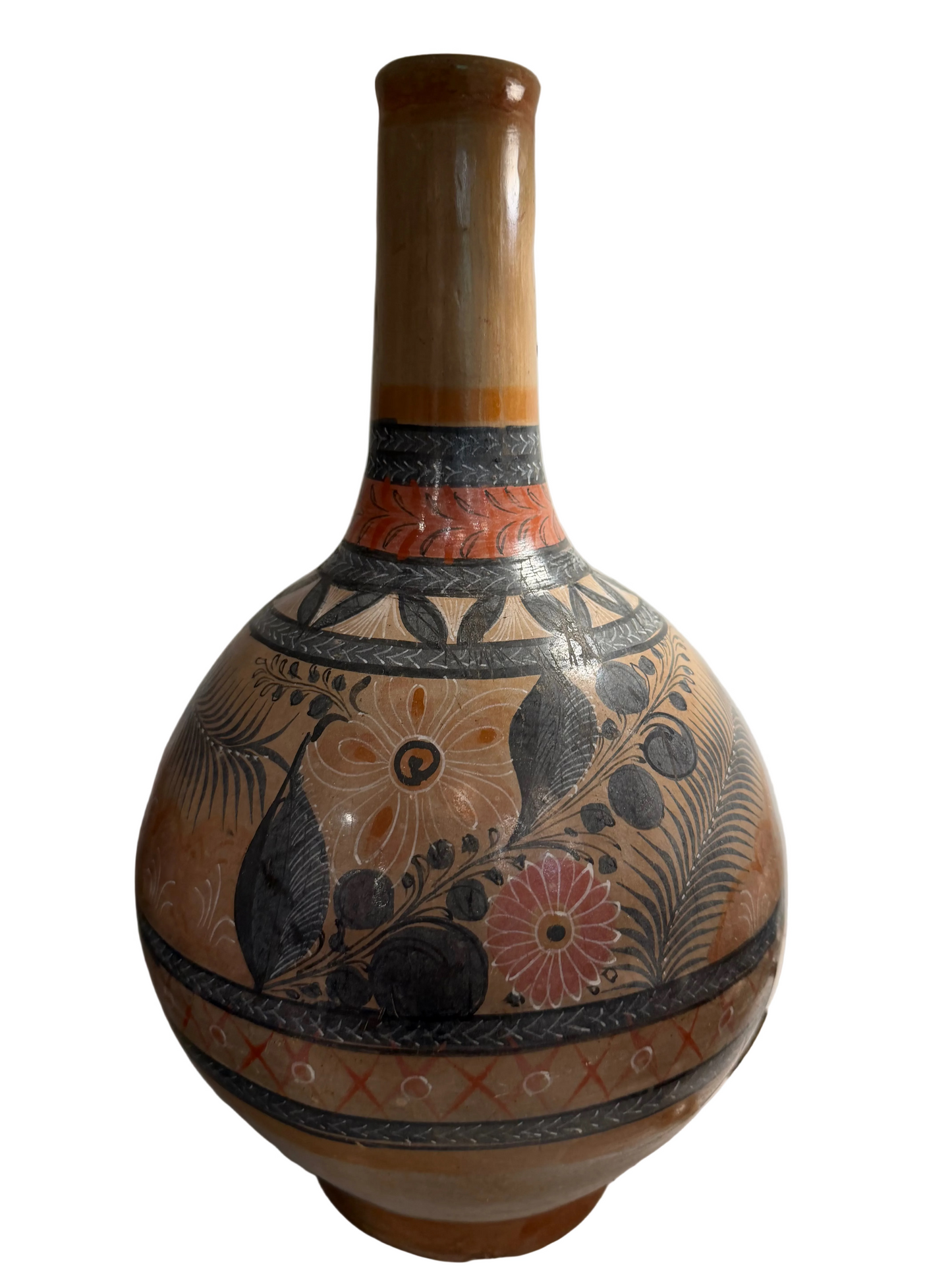 VINTAGE MEXICAN TONALA VASE