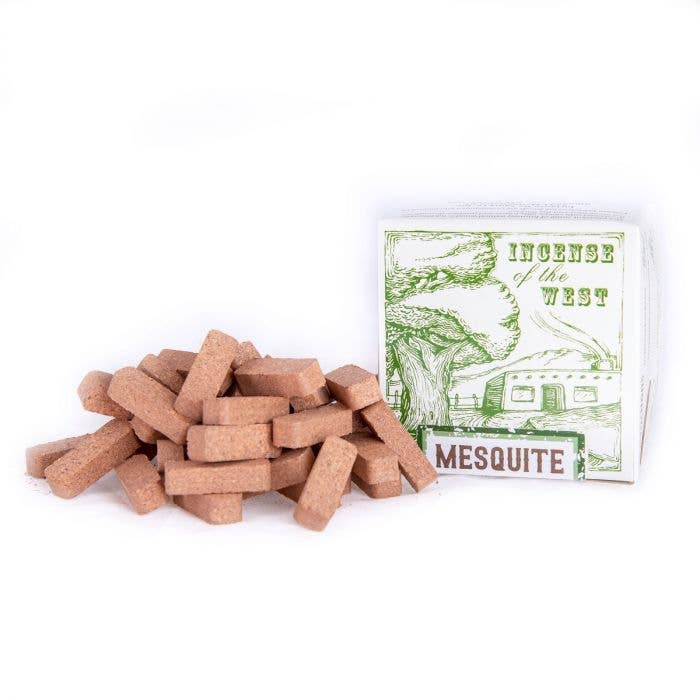 West - Incense Wood Bricks : Pinon / 40ct