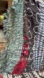 BANDHANI Tie Dye Tube Scarf, 72” x 16” HANDCRAFTED in India, 100% Silk