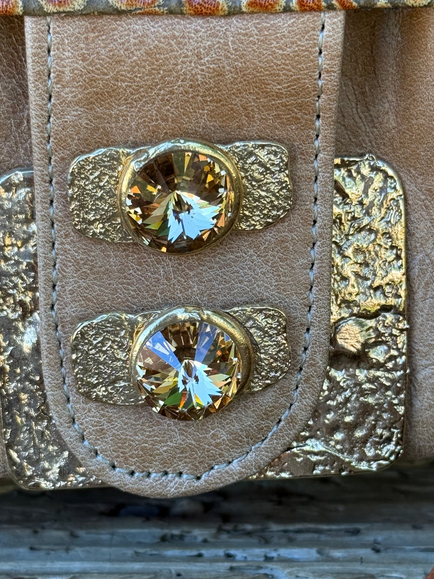 J. JANSEN Embellished Tote