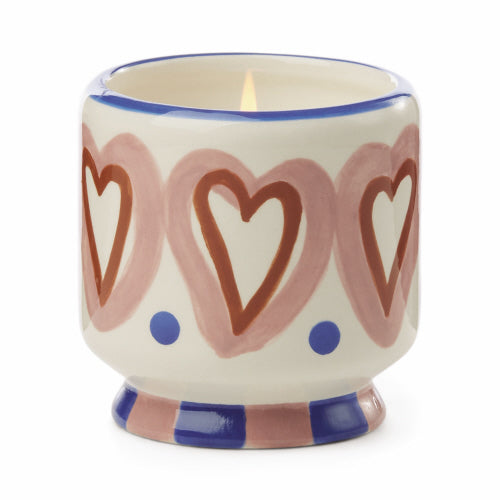 A DOPO Soy Candle Rosewood-Vanilla Heart