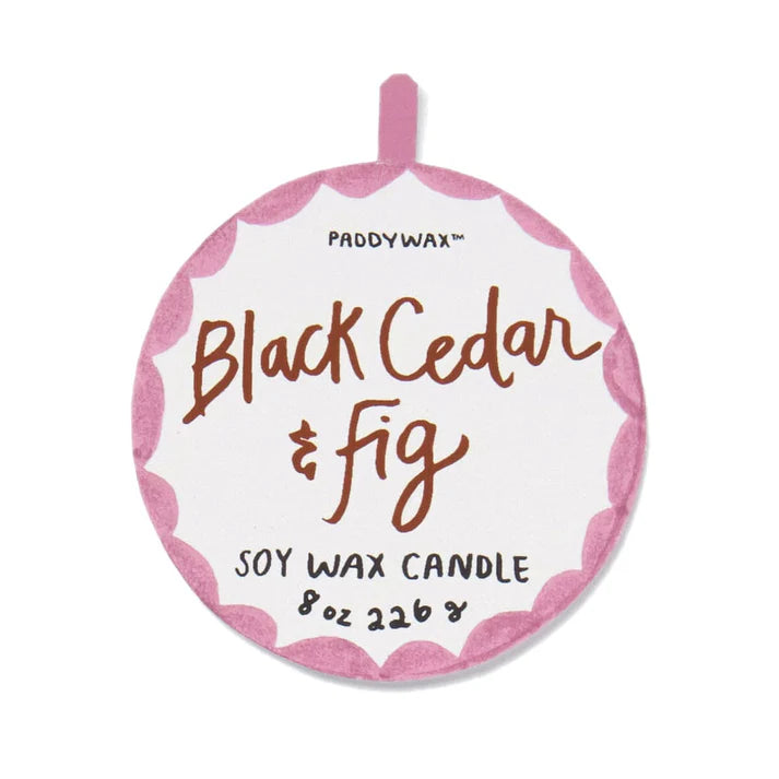 A DOPO Soy Candle BLACK CEDAR TIGER