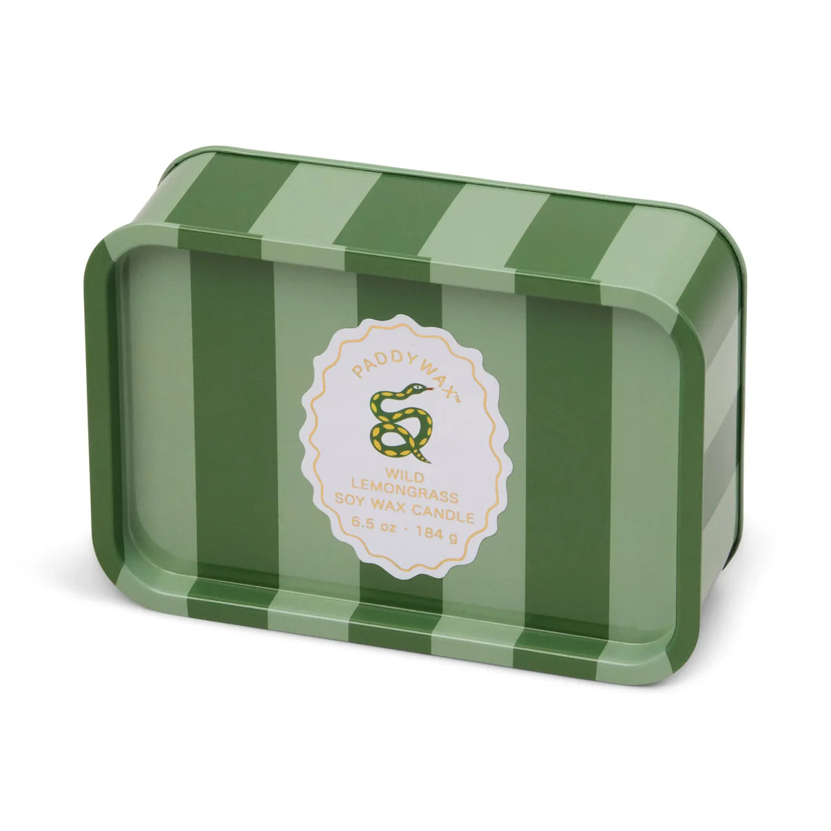 A DOPO Soy Tin Candle SNAKE WILD LEMONGRASS