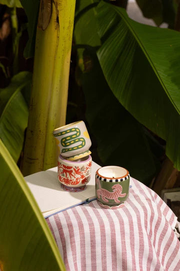 A DOPO Soy Candle LEMONGRASS SNAKE