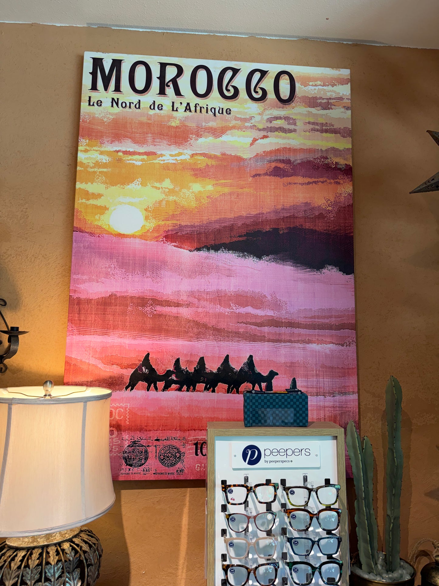 Art Print Retro Morocco