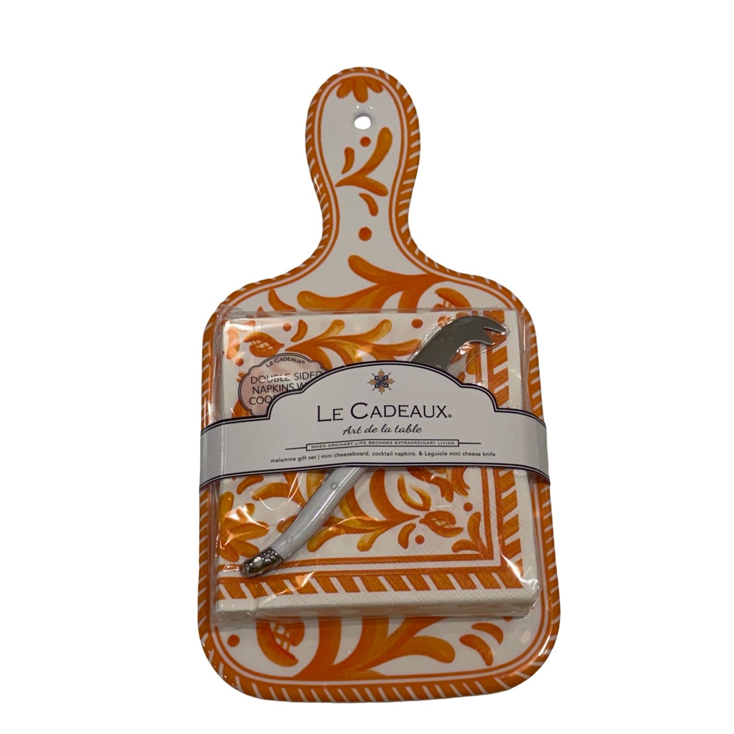 Mini Cheese Board Gift Orange