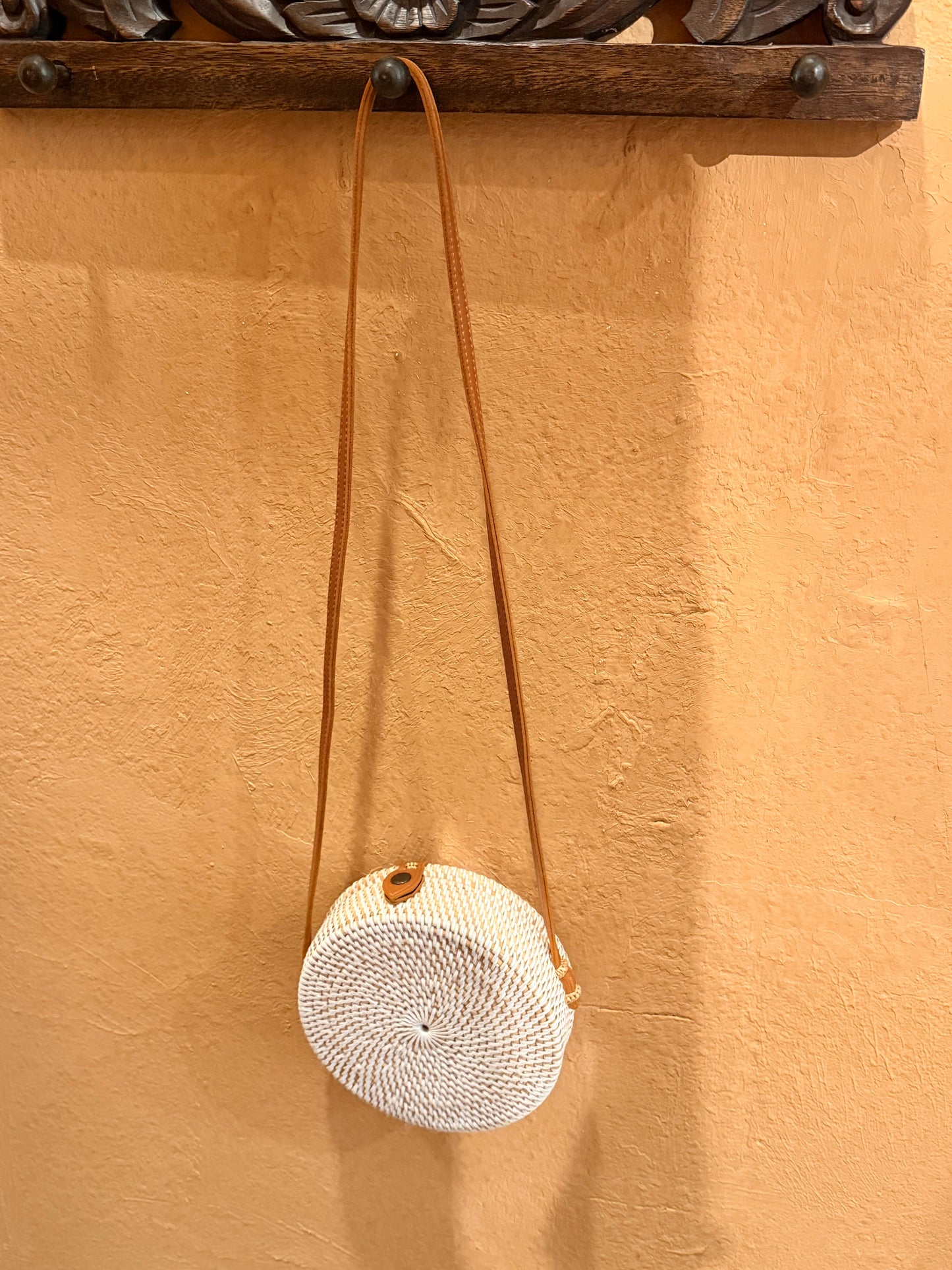 Crossbody Round Handwoven Bag Made in Bali