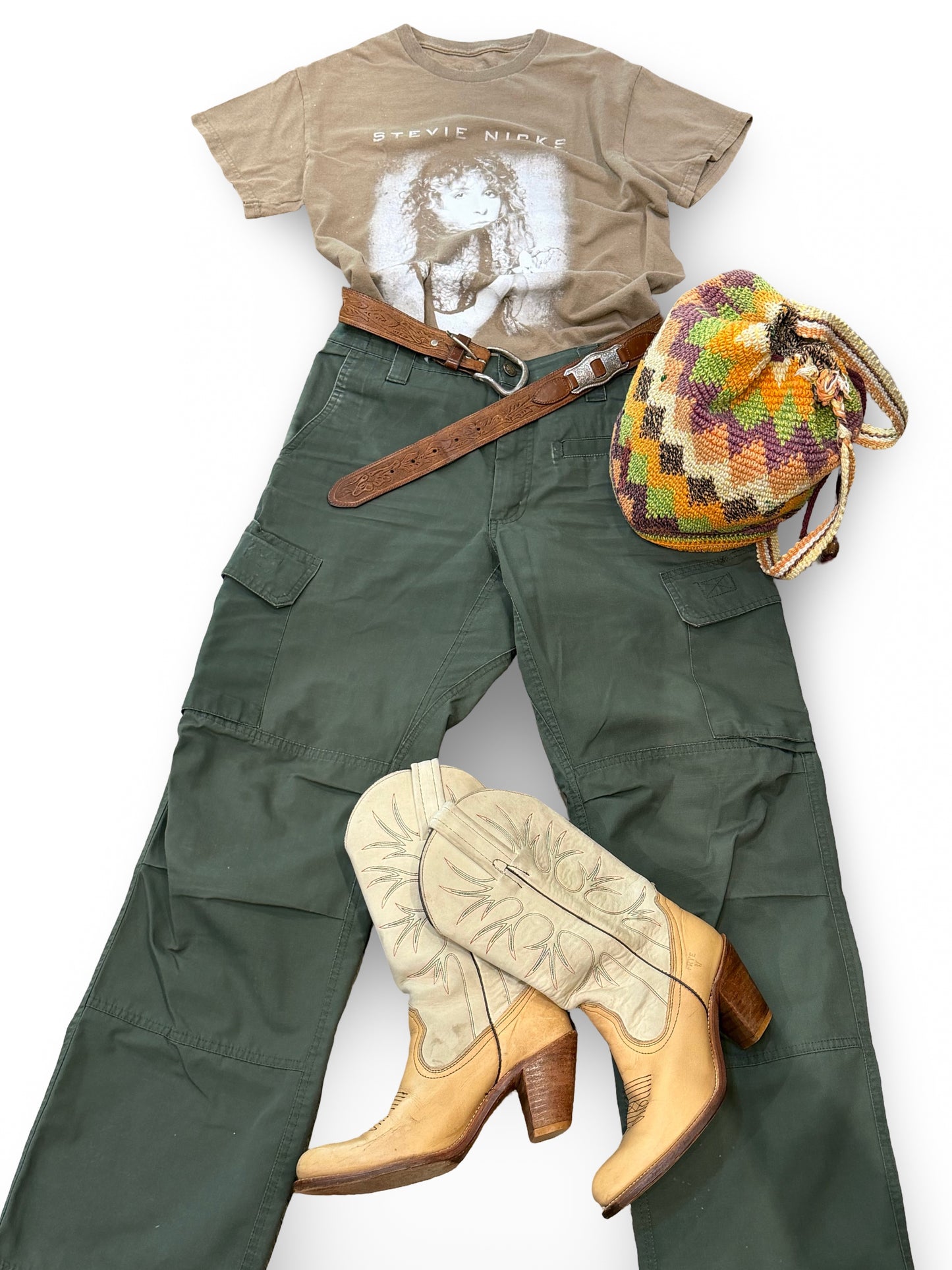 Army Green Tactical Pants, Size 30