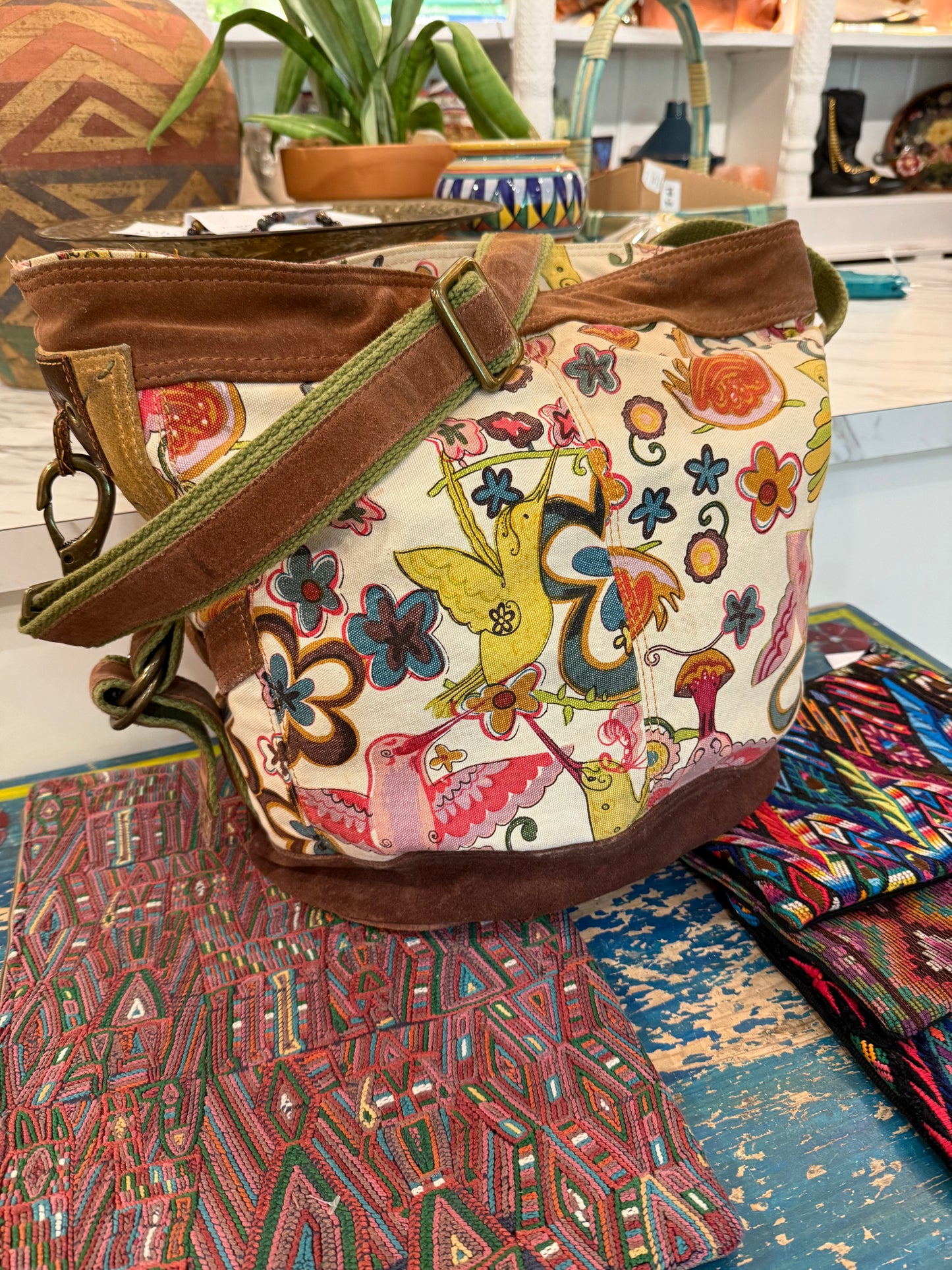 LUCKY BRAND Hummingbird Boho Bag