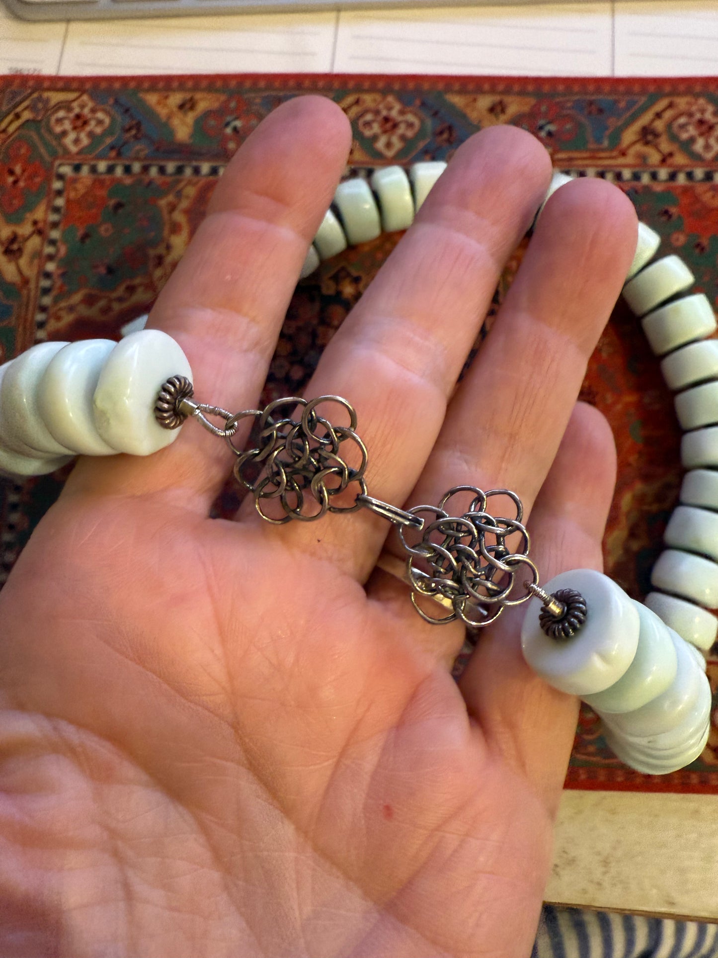 Chunky Peruvian Opal Necklace