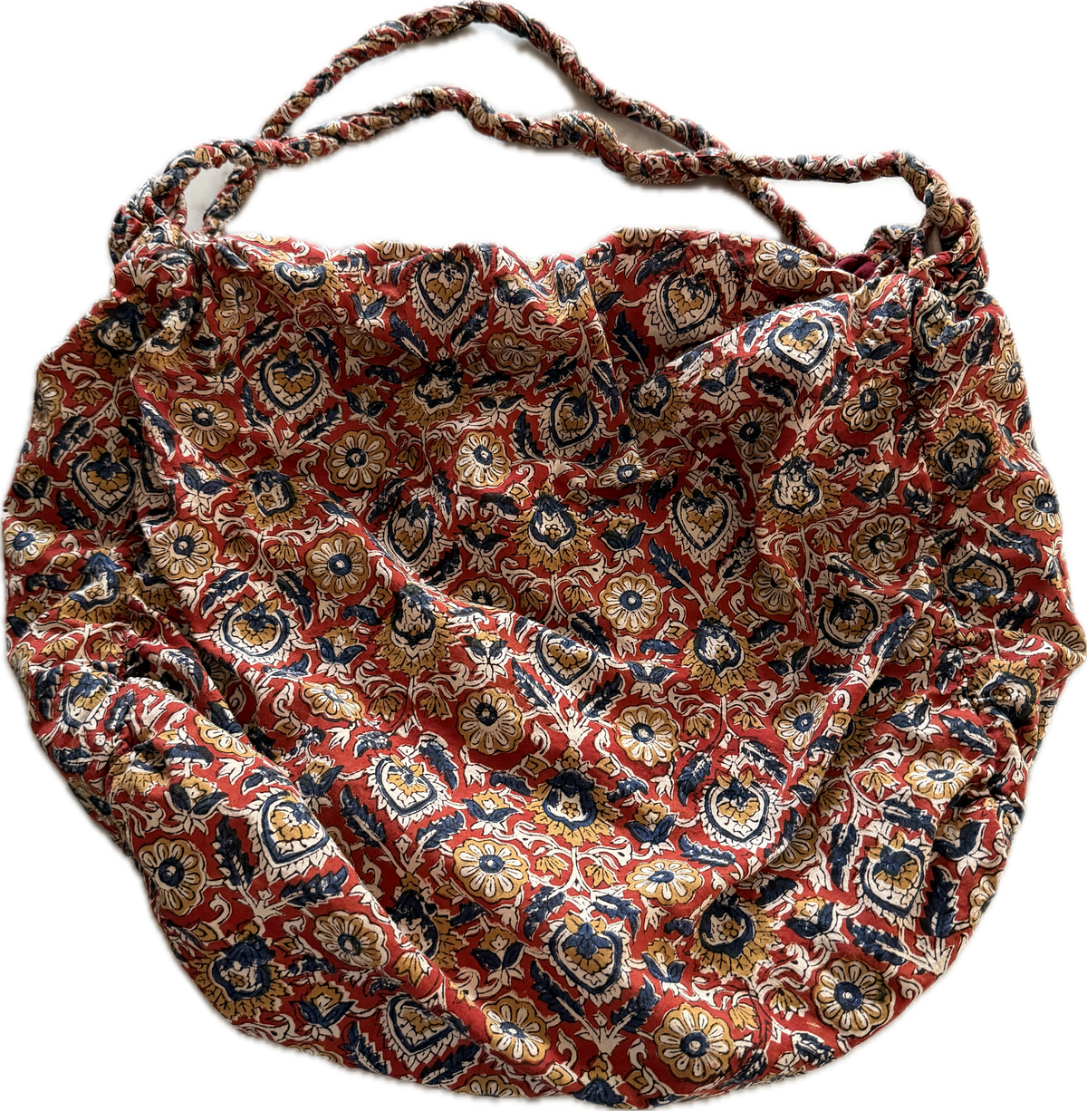 Bohemian HOBO Bag in Kalamkari Print