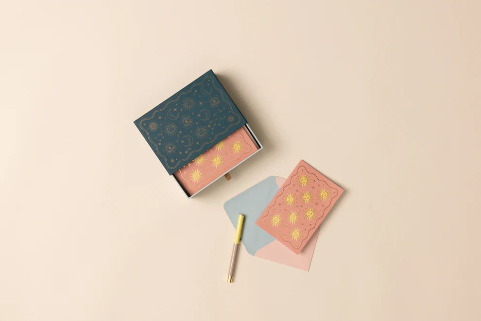 A DOPO NOTECARDS SET CELESTIAL