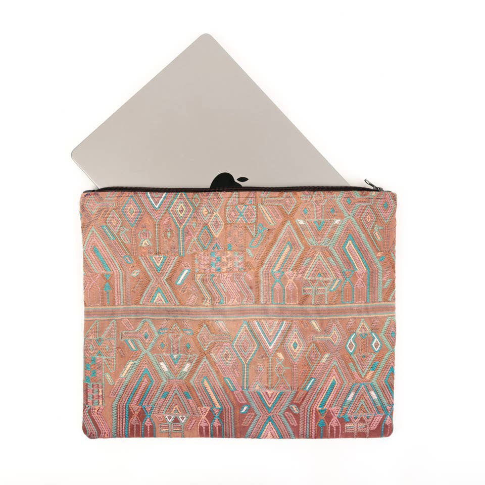 Muted Huipile Laptop Case
