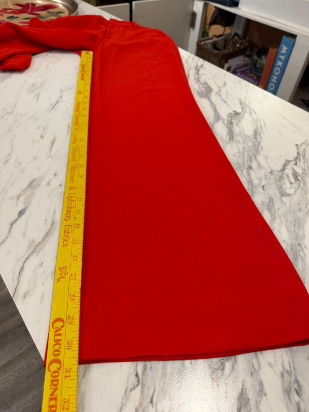 ALICE + OLIVIA Red High Waist Dress Pants Tailored Size 2