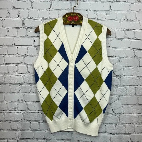 PEARLY GATES Luxury Golf Argyle Sweater
