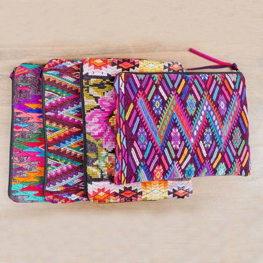 Large Chichi Cosmetic Bag and Clutch: Geometric