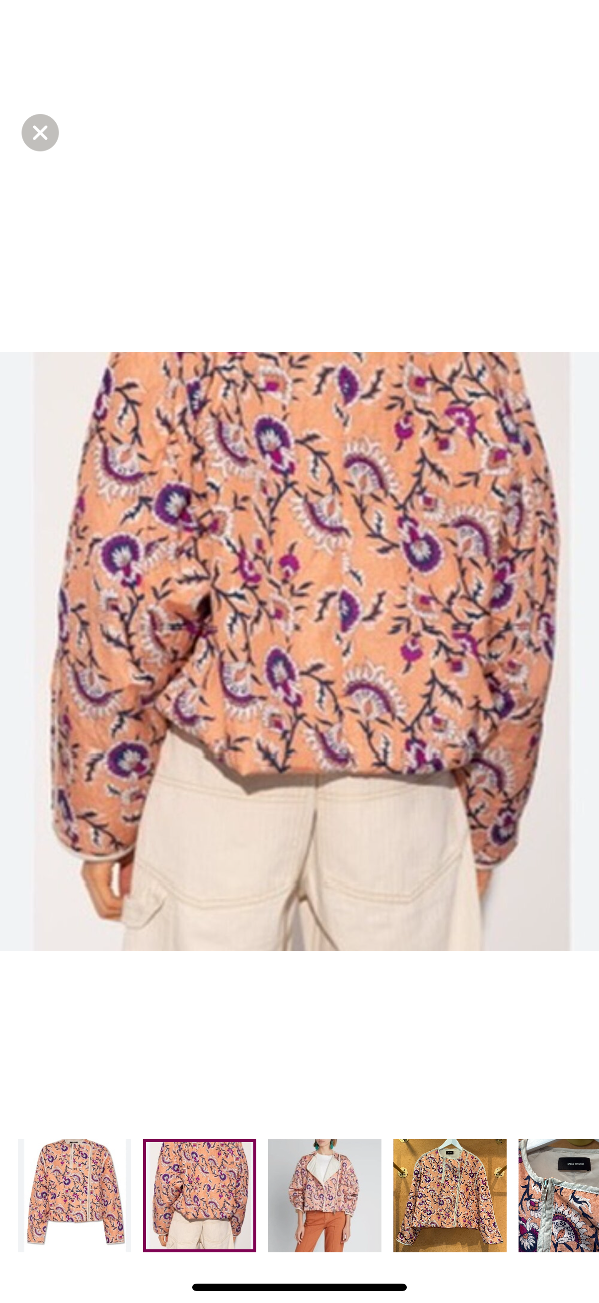 ISABEL MARANT Quilted Floral Jacket