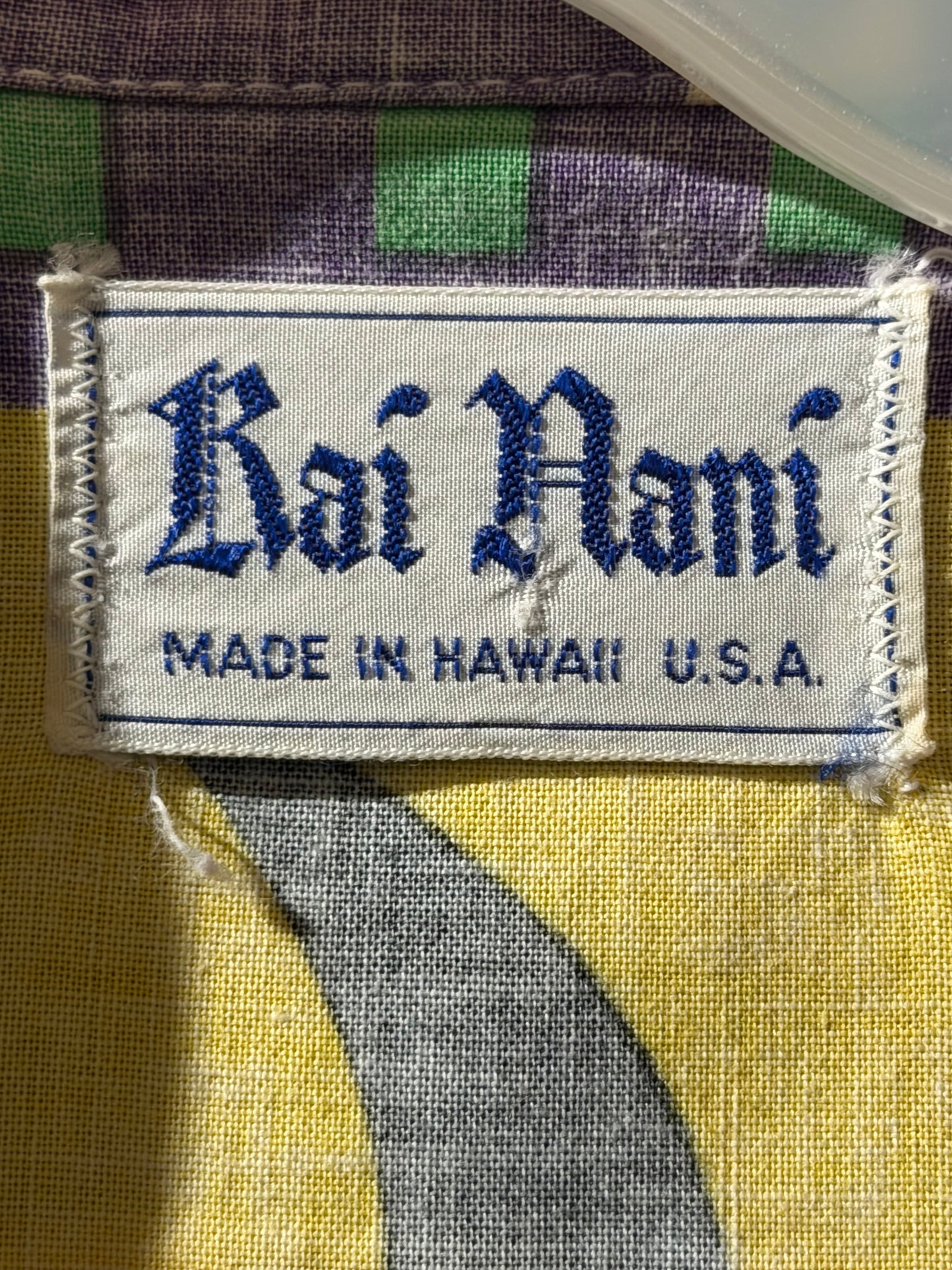 KAI NANI Vintage Hawaiian Shirt
