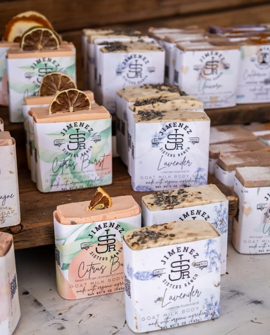 Citrus Burst Goat Milk Bar Soap