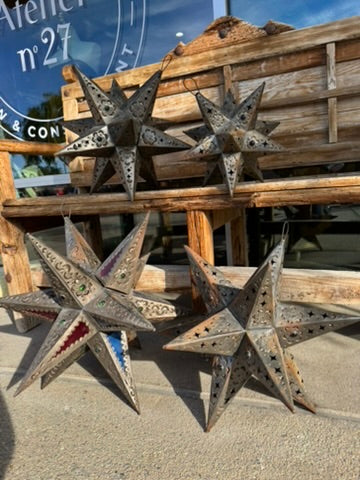 Vintage Tin Star Mexico XL