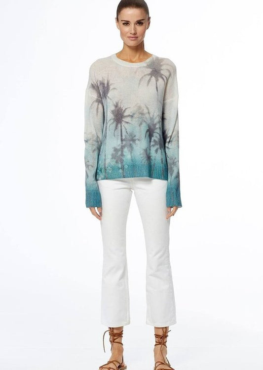 360 CASHMERE Sweater Watercolor, Size L