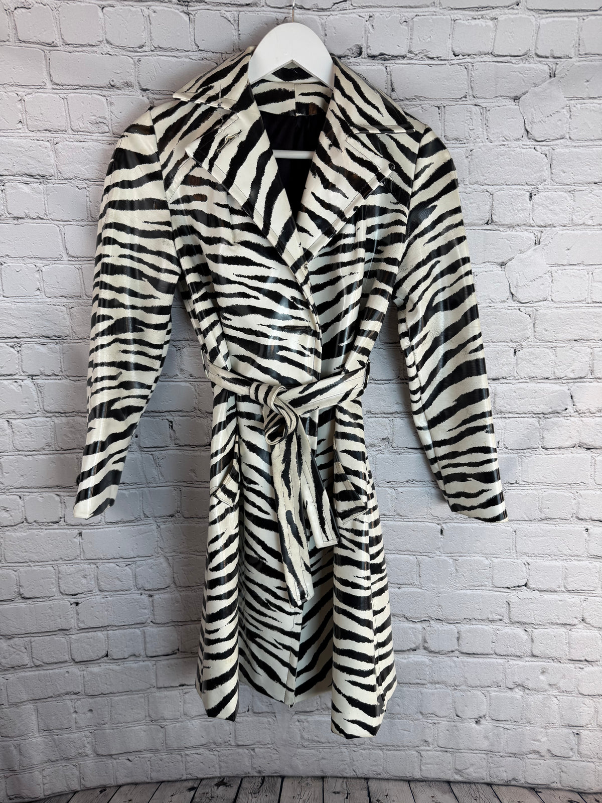 1960's ZEBRA Trench Coat OMGSH!