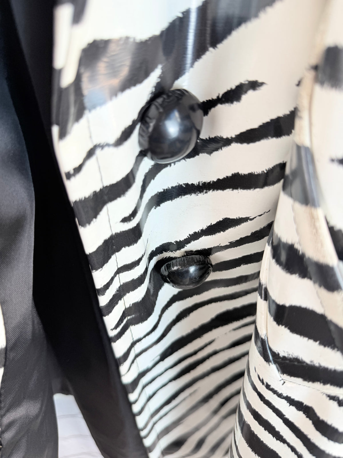 1960's ZEBRA Trench Coat OMGSH!