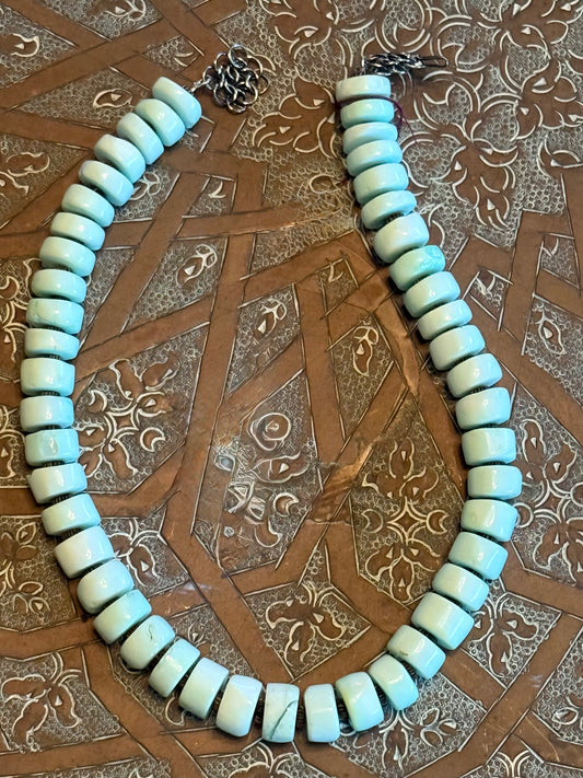 Chunky Peruvian Opal Necklace