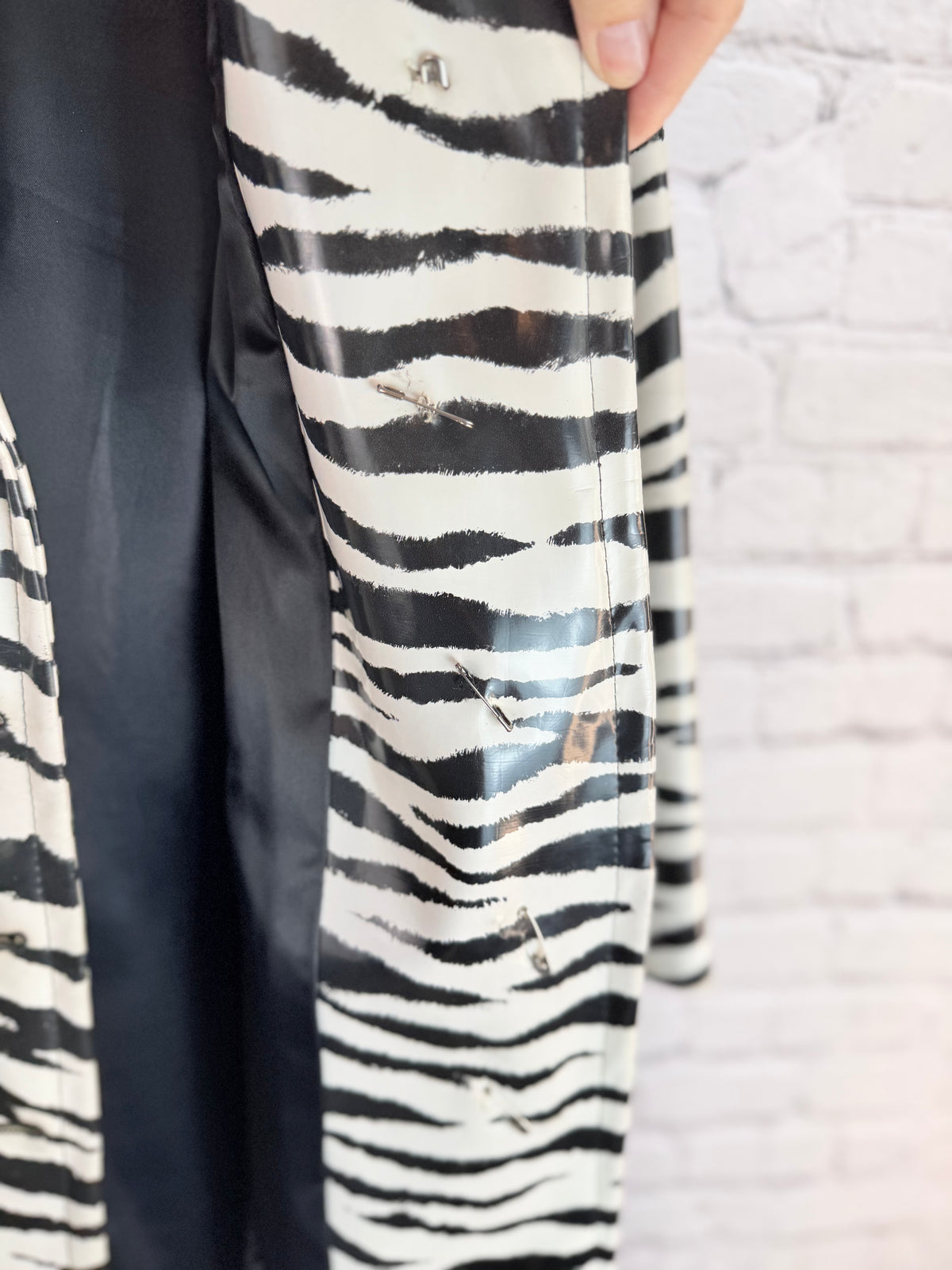 1960's ZEBRA Trench Coat OMGSH!