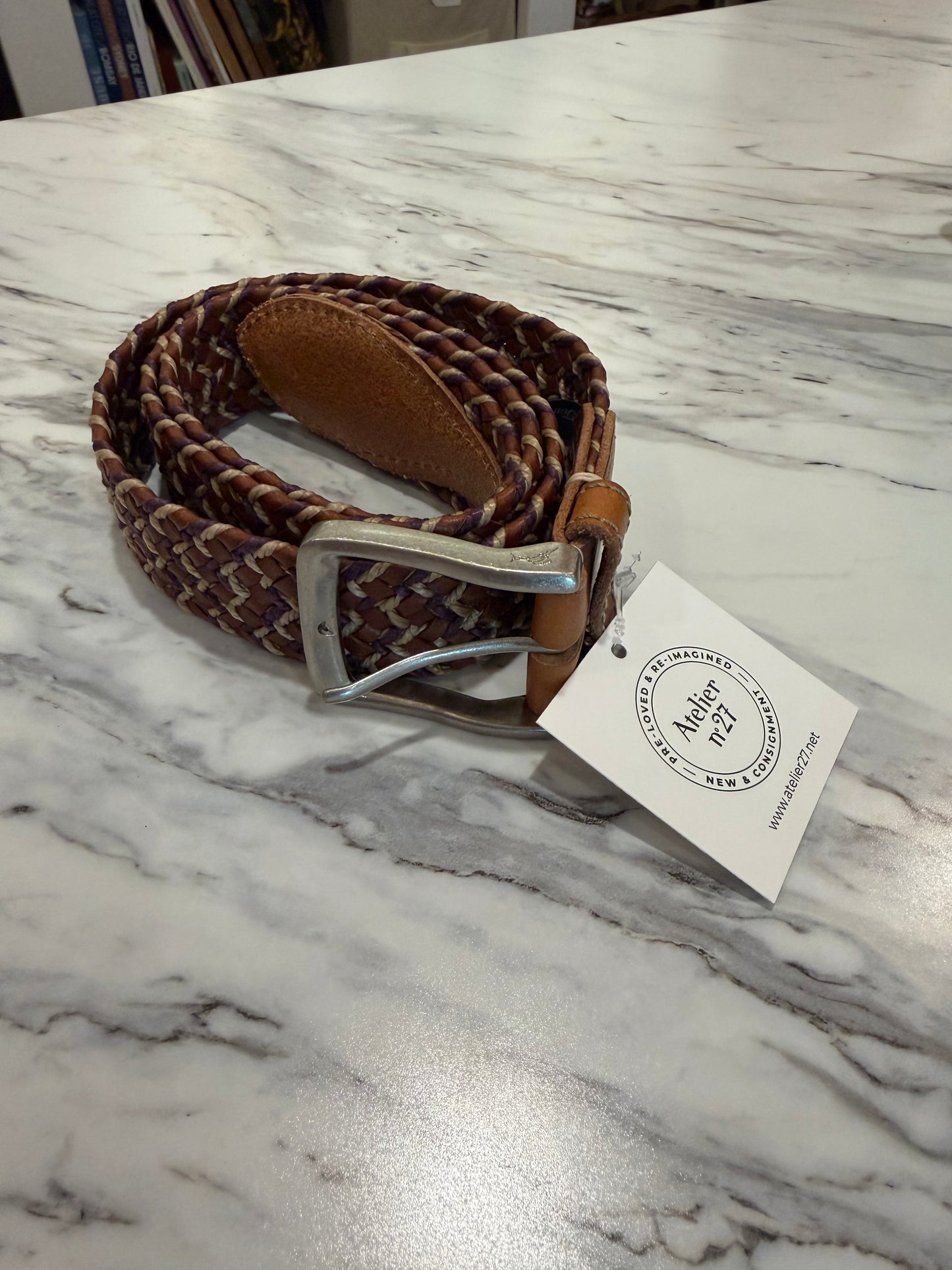 TOMMY BAHAMA Woven Belt