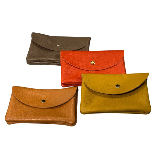 PEBBLE CELL PHONE WALLET PAPAYA