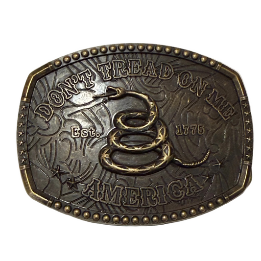 BELT BUCKLE Don't Tread