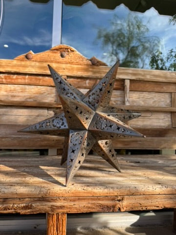Vintage Tin Star Mexico L