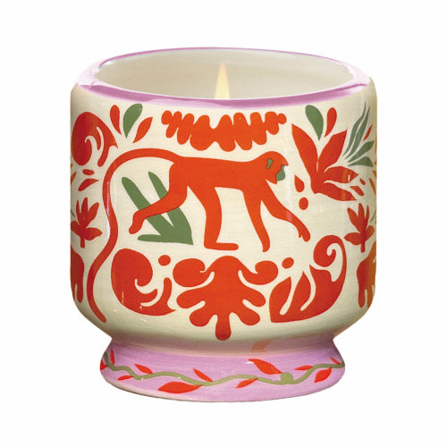 A DOPO Soy Candle  COCONUT-AMBER MONKEY