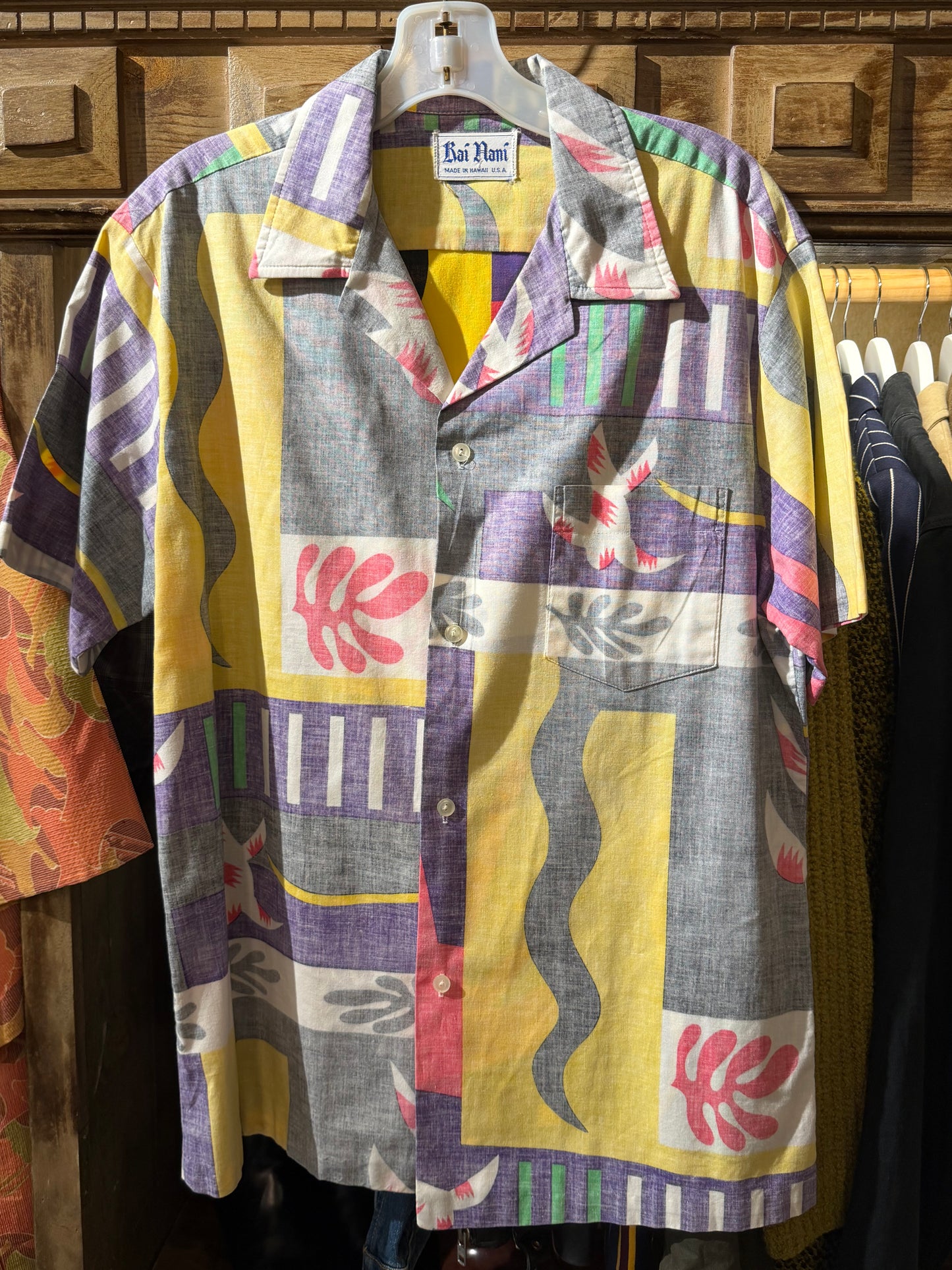KAI NANI Vintage Hawaiian Shirt