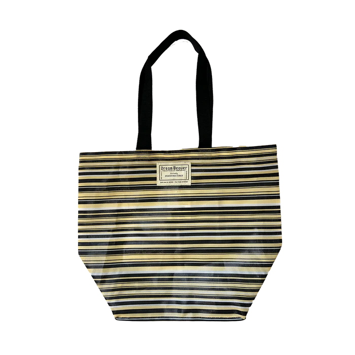 DREAM WEAVER Bodega Market Bag in Marais Stripe