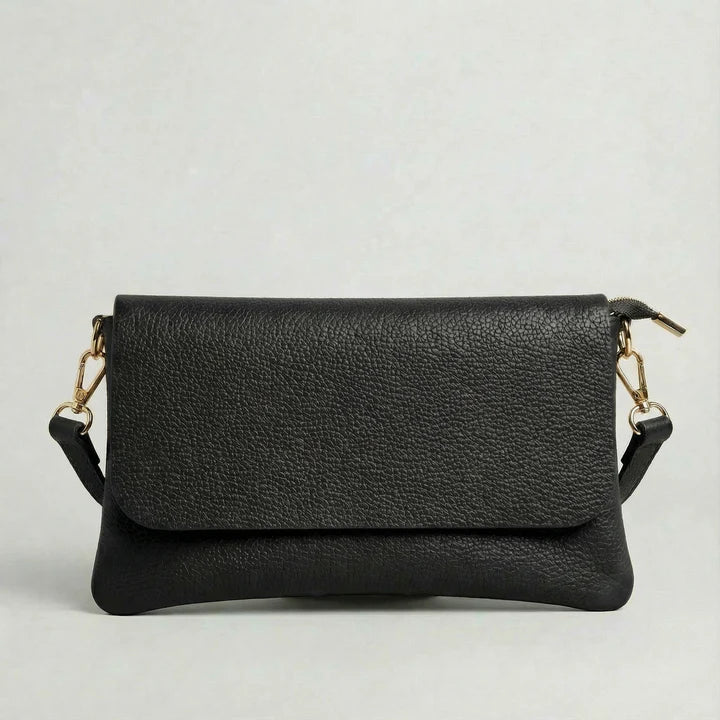 CROSSBODDY PEBBLE BAG BLACK