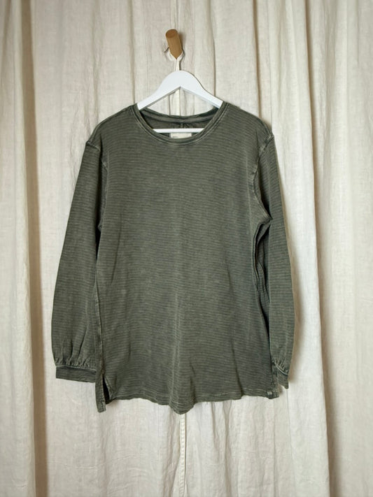 FREE PEOPLE Soul Song Sage Henley L/S, Size S