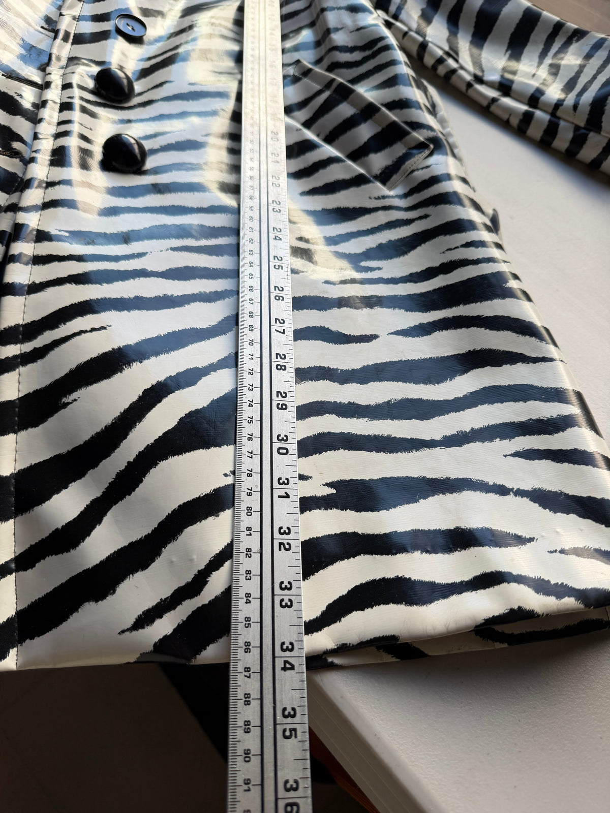 1960's ZEBRA Trench Coat OMGSH!