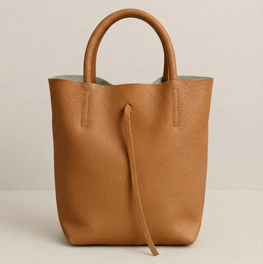 MINI TOTE PEBBLE CARAMEL