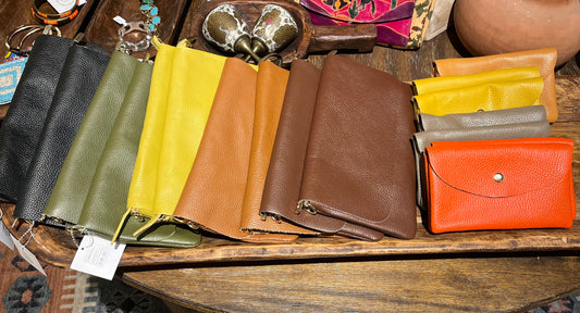 Crossbody PEBBLE BAG OLIVE