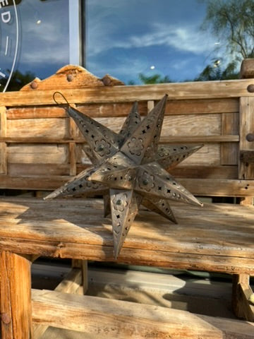 Vintage Tin Star Mexico S