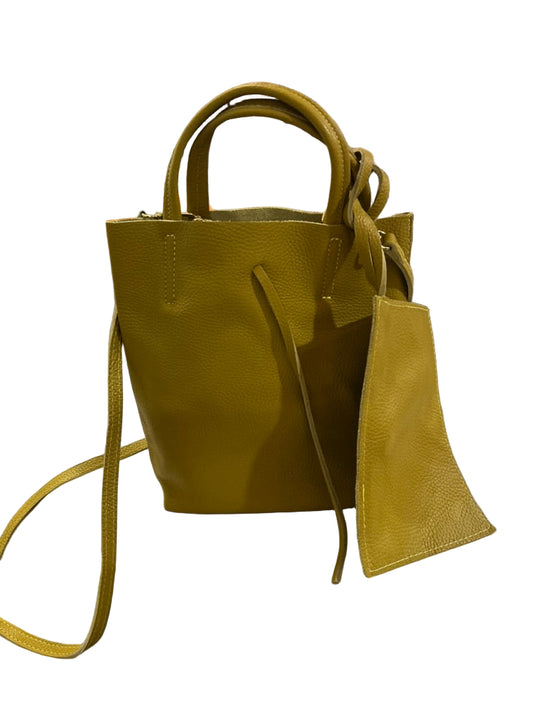 MINI TOTE PEBBLE CHARTREUSE