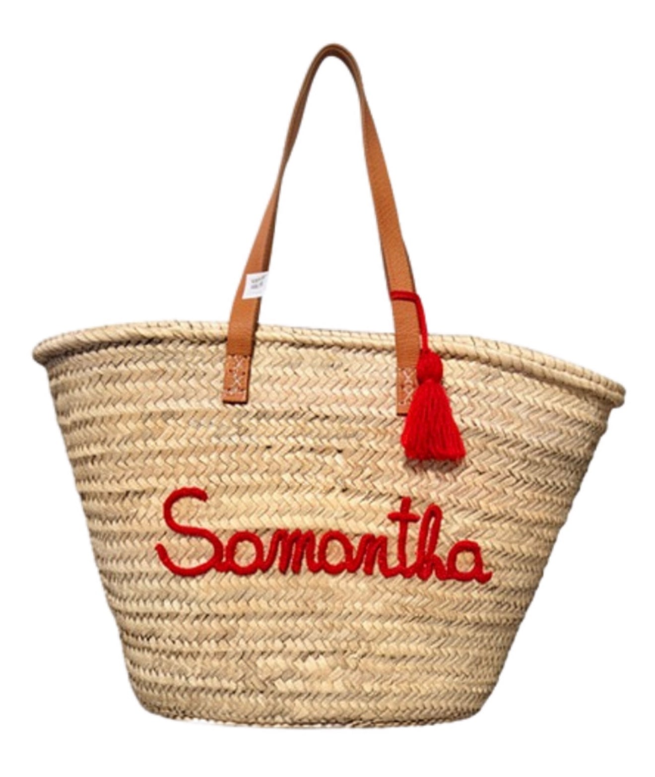 Straw Market Bag SAMANTHA