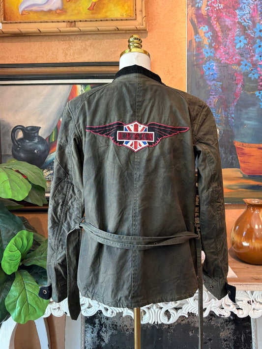 Ralph Lauren RUGBY Moto Military Wax Jacket
