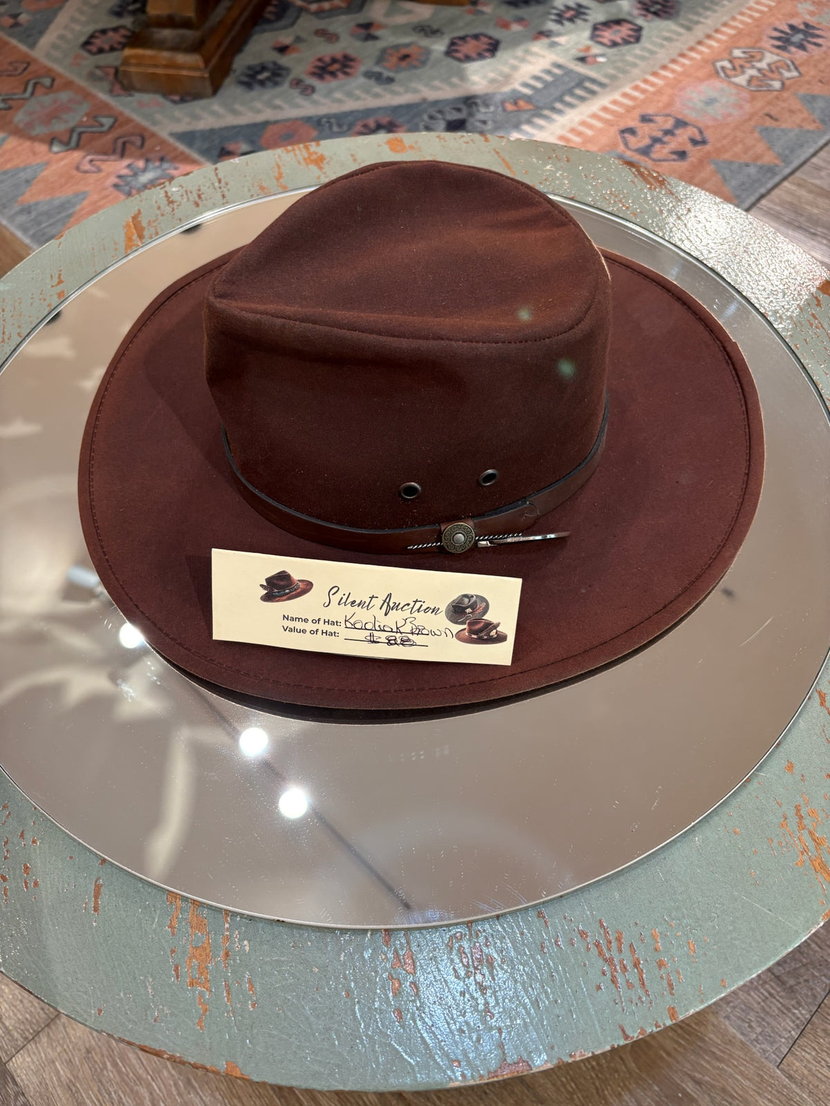 OUTLAW FA CJ Kodiak Brown Hat