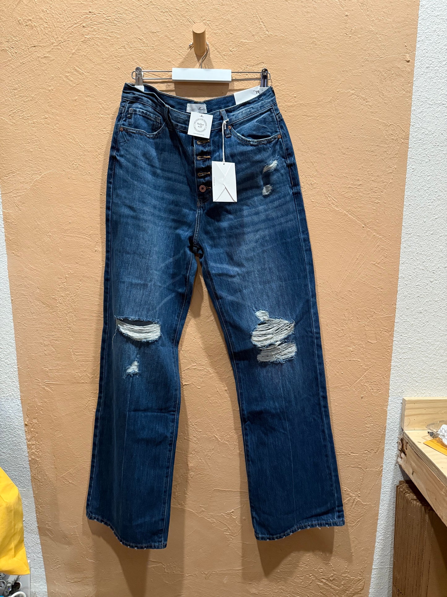 KANCAN Ultra Hi Rise Denim Jeans, 29
