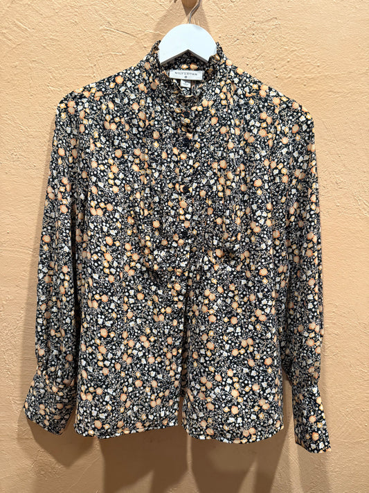 NILI LOTAN Floral Prairie Blouse, M, Target Collab