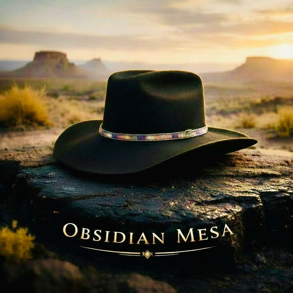 OBSIDIAN MESA Western Hat